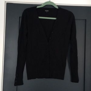 Bulgari Black Button Cardigan